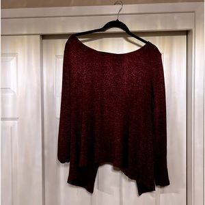 Deep purple/ maroon top